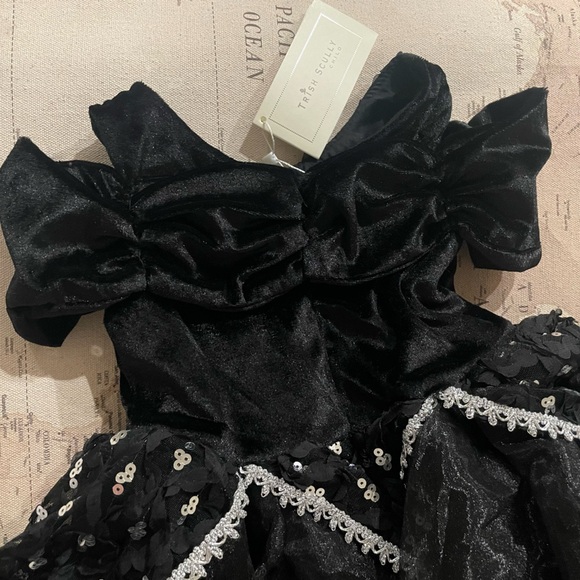 🆕Trish Scully BLACK Princess Dress Size 3 NWT - Picture 5 of 9